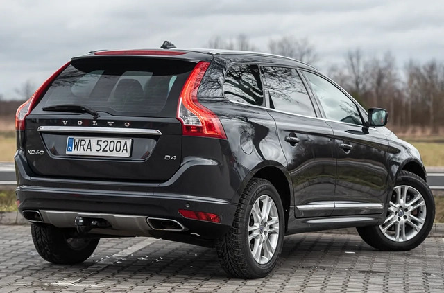 Volvo XC 60 cena 72500 przebieg: 204000, rok produkcji 2015 z Nieszawa małe 326